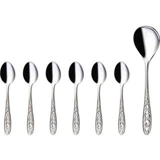 Hardanger Kristin Dessertsæt - Bestiksæt Stål Silver - 325090