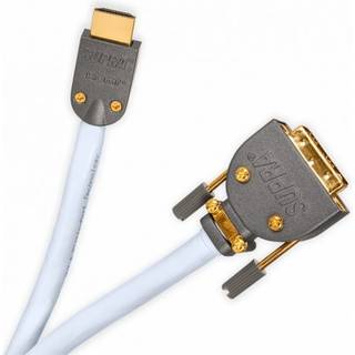 SUPRA 1001100203 Installationskabel HDMI/DVI, mand/han 2 m