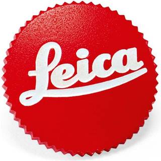 Soft Release Button "LEICA", 12mm, Red (14010)