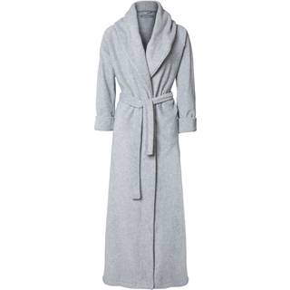 Karmameju badekåbe i fleece lysegrå - str. XS-L Str. XS - 34