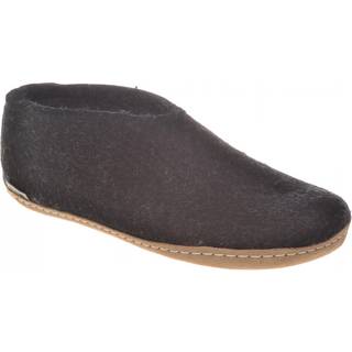 Glerups Unisex Shoe With Leather Sole Charcoal, 37