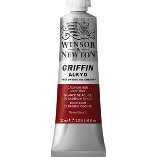 Winsor & Newton Griffin Alkyd Hurtigt?rrende oljemaling 37 ml (1,25 oz) Tube Cadmium Red Deep Hue
