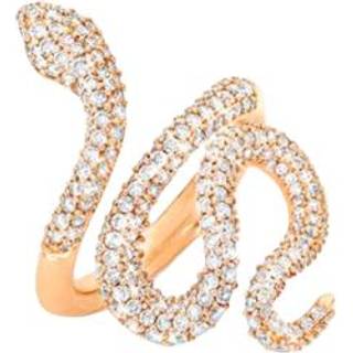 OLE LYNGGAARD COPENHAGEN Ring mellem Snakes 18 karat guld pavé med 239 brill.