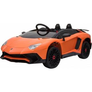 Elbil Lamborghini Aventador, NORDIC PLAY Speed 12V, Orange - 805-684
