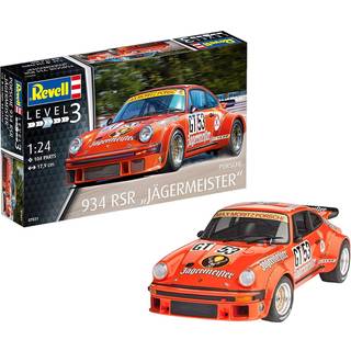 Revell Porsche 934 RSR Jägermester 1:24 [Levering: 1-2 dage]