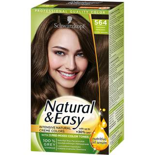 Schwarzkopf Natural & Easy 564 Naturlig ljusbrun - 1 pcs
