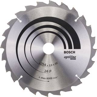 Bosch Rundsavsklinge Ø254x30mm 24t -5gr Træ - 2608640434