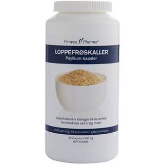 Fitness Pharma Loppefrøskaller Psyllium (225 kaps)
