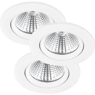 Nordlux Fremont spot 5,5 W børstet stål 3-pk
