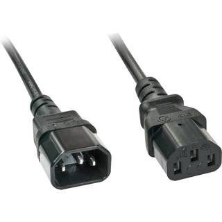 LINDY IEC-Netzverlängerung, 3m  IEC 320 C14 - IEC 320 C13