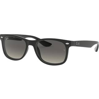 Ray - Ban Børn RJ9052S JUNIOR NEW WAYFARER 100/11 Solbriller Nylon Sort Grå Firkantet Normal