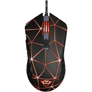 Trust GXT 133 Locx - Mus - Optisk - 6 knapper - Sort