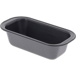 de Buyer Kuchenform rechteckig 15 x 7,5 cm - Stahl mit Antihaftbeschichtung - Schwarz
