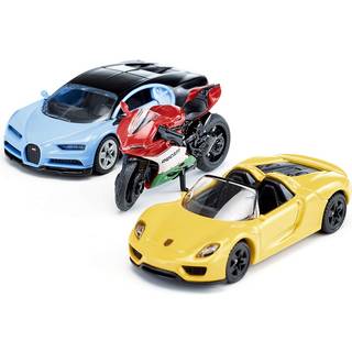SIKU GIFTSET SPORTSCARS & MOTORBIKE