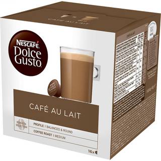 Nescafè Dolce Gusto Cafe au Lait kapsler (16 stk) - På lager i butik