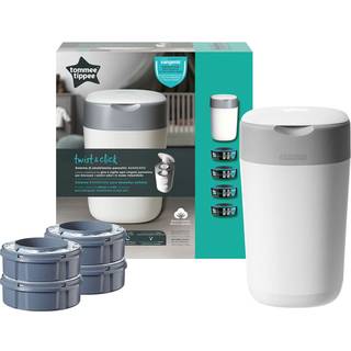 Tommee Tippee Sangenic T&C inkl. 4 Refill, Hvid
