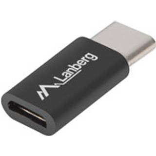Lanberg Micro-B Hun til USB-C Han Adapter