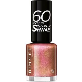 Rimmel 60 Seconds Super Shine Neglelak Skygge 834 Fab! 8 ml - 8 ml
