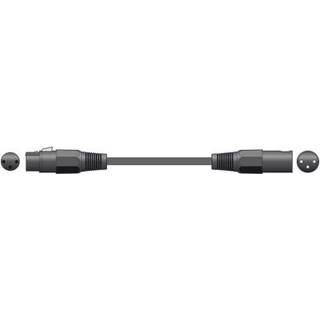 Højkvalitets balanceret XLR kabel - 0.5 m