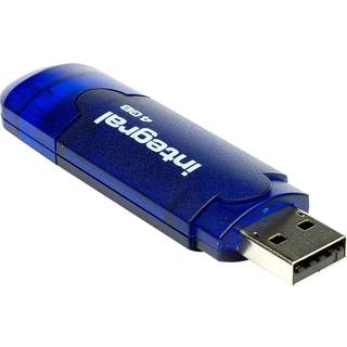 Integral Evo USB 2.0 Flash Drive 4GB - Blue