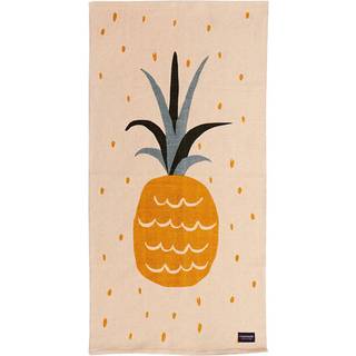 Roommate Gulvtæppe Ananas 70x140, Nature/Ochre