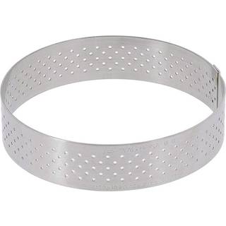 Perforeret bageform - de Buyer - 15,5 cm, 2 cm