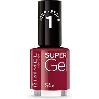Rimmel Super Gel Geleneglelak uden UV/LED forsegling Skygge 043 Venus 12 ml - 12 ml