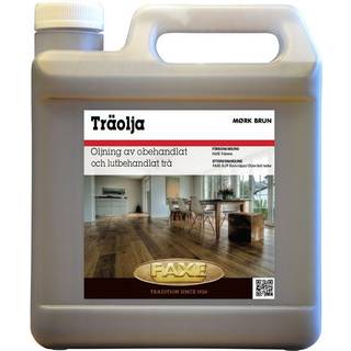 FAXE Træolie, mørk brun - 2,5 liter