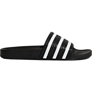 Adilette badesandaler - Core Black / White / Core Black - 46