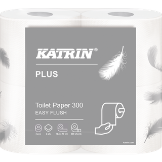 Katrin Toiletpapir | Plus 300 Easy Flush | 20 rl