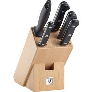 Zwilling Gourmet Messerblockset 6-tlg. Natur - Holz - Schwarz