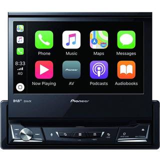 Pioneer AVH-Z7200DAB Apple CarPlay, Bluetooth og USB