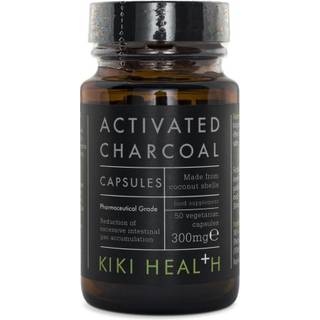 Kiki Health Activated Charcoal Caps, 50 kapsler