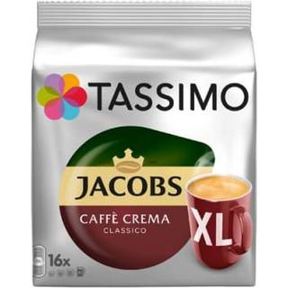 Jacobs XL Classico Caffé Crema  - 16 kapsler til Tassimo