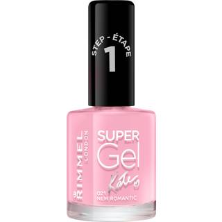Rimmel Super Gel By Kate Geleneglelak uden UV/LED forsegling Skygge 021 New Romantic 12 ml - 12 ml