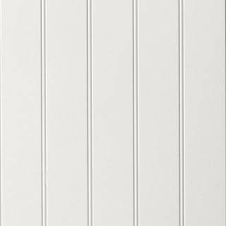 Huntonit Perlestaf vægpanel, 11 x 600 x 2390 mm, hvid - 2,86 m²