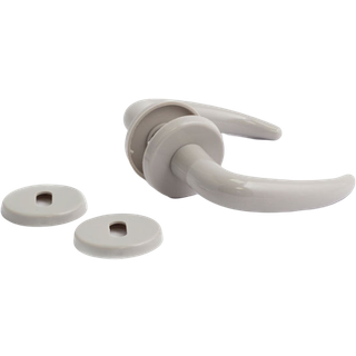 Habo dørgreb Coupe plast lysgrå indvendigt 1501