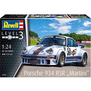 Revell Porsche 934 RSR Martini, 1:24 [Levering: 1-2 dage]