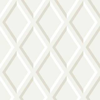 Pompeian - Chalk & Stone on White