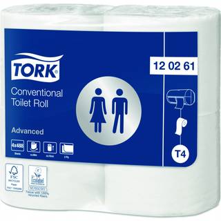 Tork 120261 Advanced T4 2lags toiletpapir 24 ruller