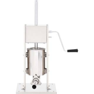 manuel pølsestopper 3 l rustfrit stål sølvfarvet