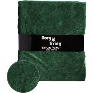 Velour dug - Grøn - 3 meter - Nervøs velour - Pakke med 3 meter