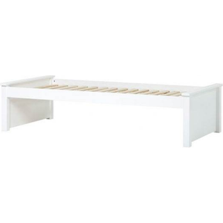 Hoppekids MAJA DELUXE - Juniorseng - 1 Høj og 1 Mellem Gavl - 90x200cm - Hvid