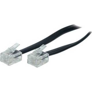 Telefonkabel - RJ11 - 6/4 - 6/4 - 3 meter