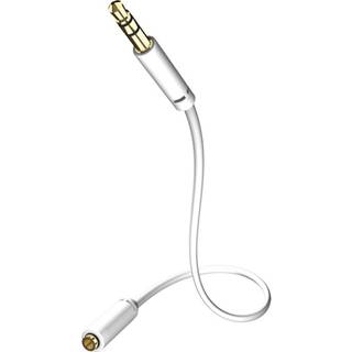 Inakustik Star MiniJack stereo forlænger lydkabel (3.5 mm. Jack han - hun) | 3 meter