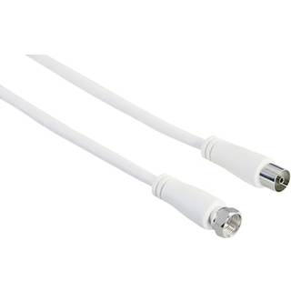 Hama satellitkabel (hvid/3 m) - På lager i butik