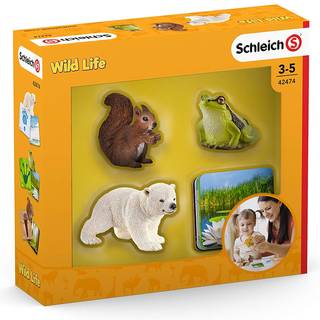 Schleich Wild Life Lærekort [Levering: 1-2 dage]