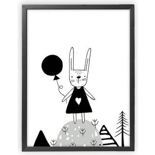 XO Posters Poster Rabbit 30 x 40 cm      Unisex
