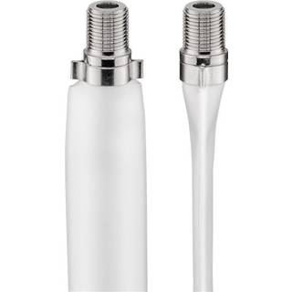 Fladt vindue adapter kabel - 20 cm - Hvid
