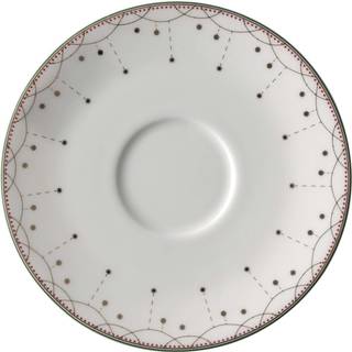 Wik & Walsøe Julemorgen Underkop 16 Cm - Kaffekopper Benporcelæn Hvid - 85402